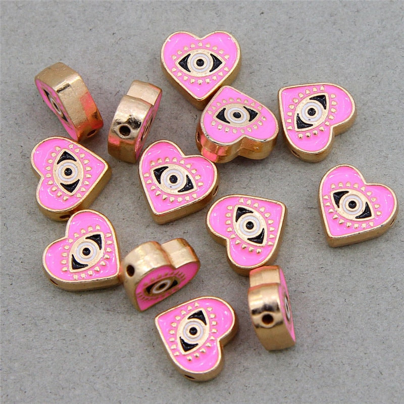 6pcs Evil Eye Beads