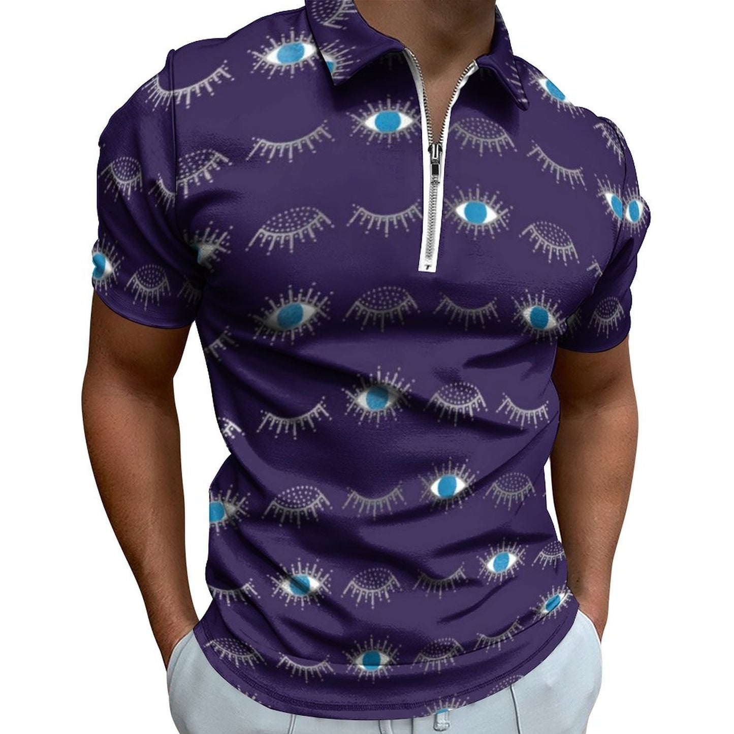 Evil Eye Short Sleeve Summer Shirts