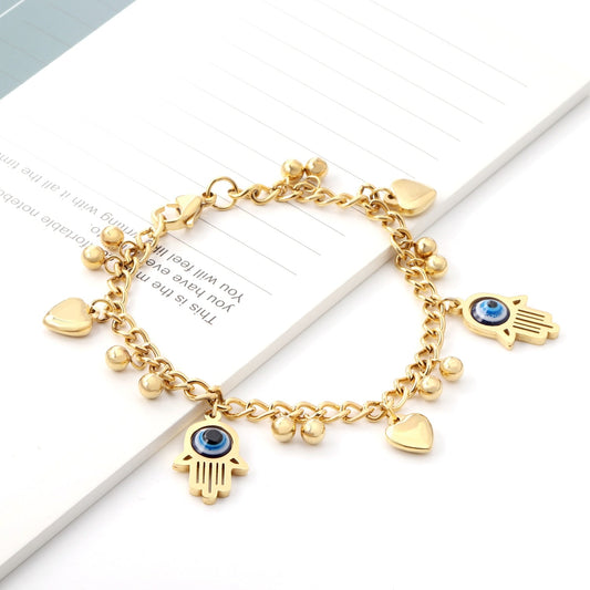 Colorful Evil Eye Handwrist Bracelet