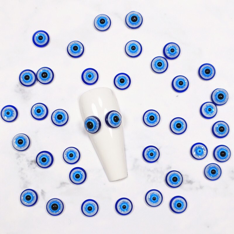 Evil Eye Nail Beads