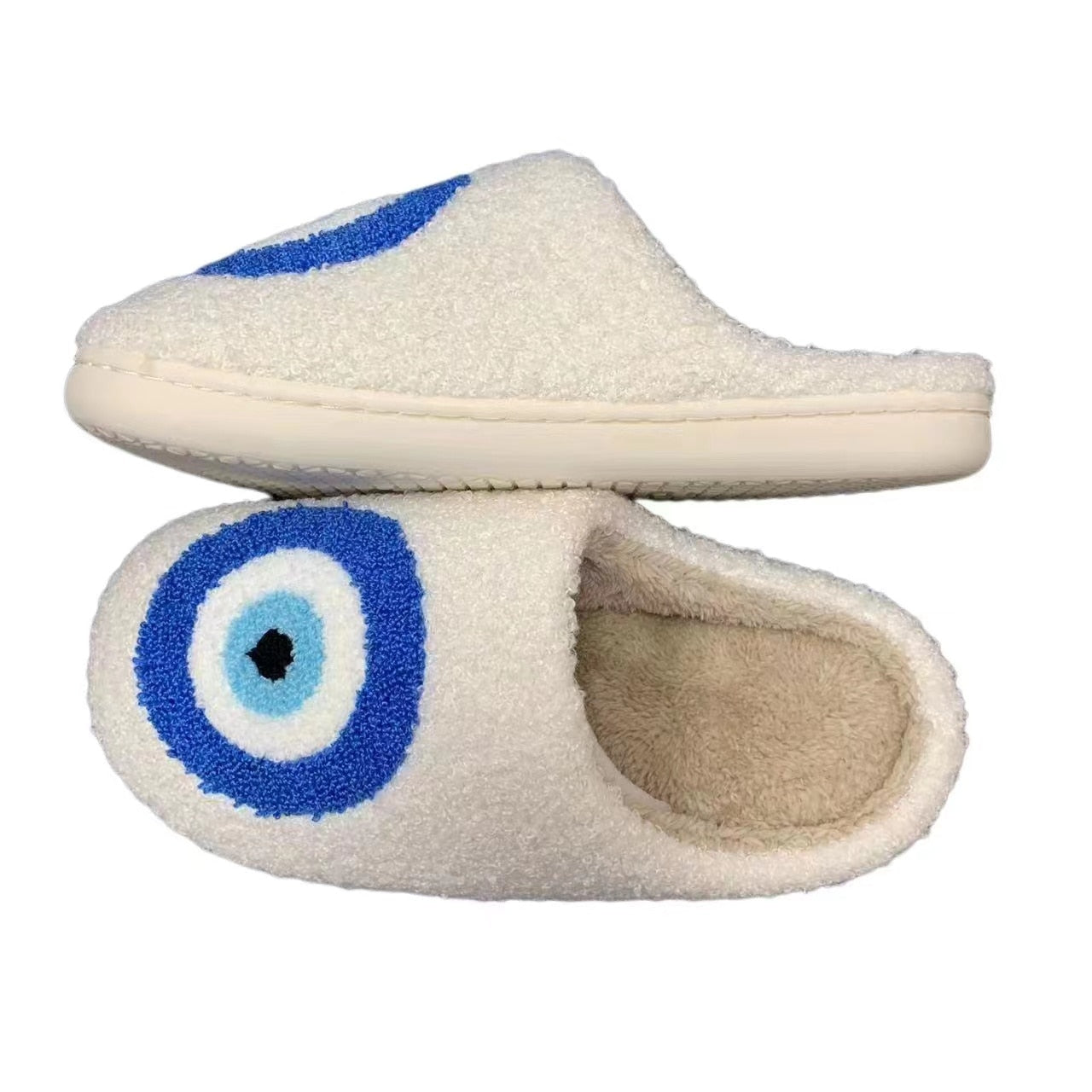 Soft Evil Eye Pattern Shoes