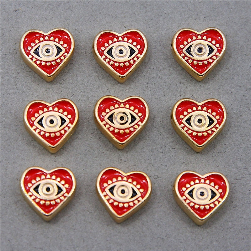6pcs Evil Eye Beads