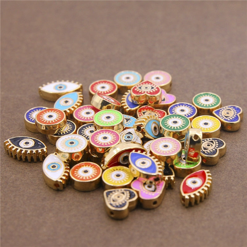 6pcs Evil Eye Beads