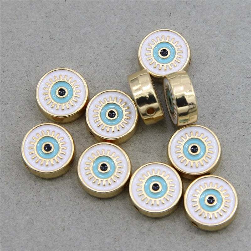 6pcs Evil Eye Beads