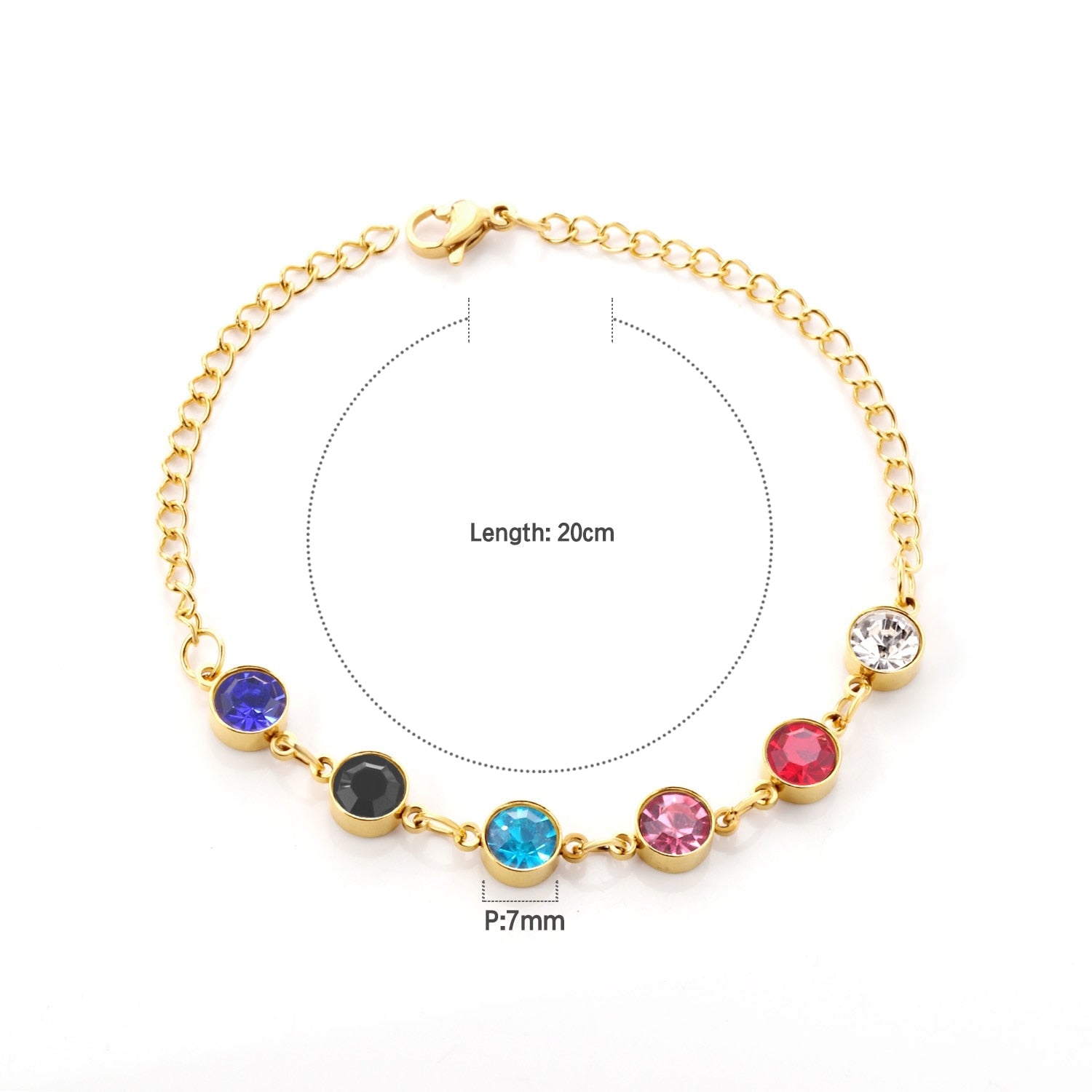 Colorful Evil Eye Handwrist Bracelet