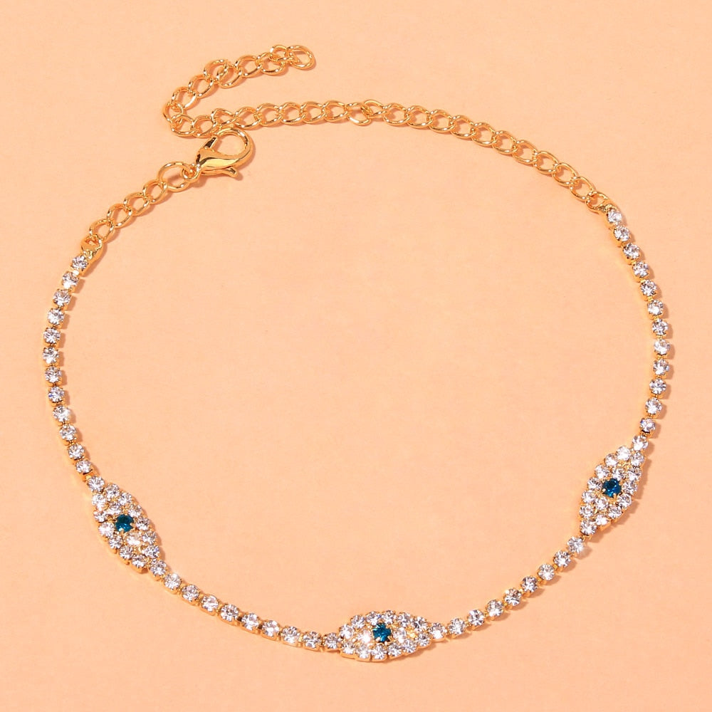 Evil Eye Anklet for Women.