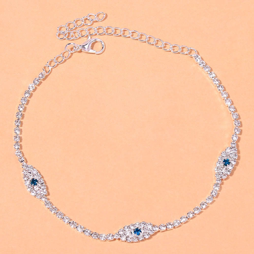 Evil Eye Anklet for Women