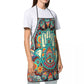 Evil Eye Hamsa Hand Bib Apron