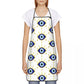 Evil Eye White Apron