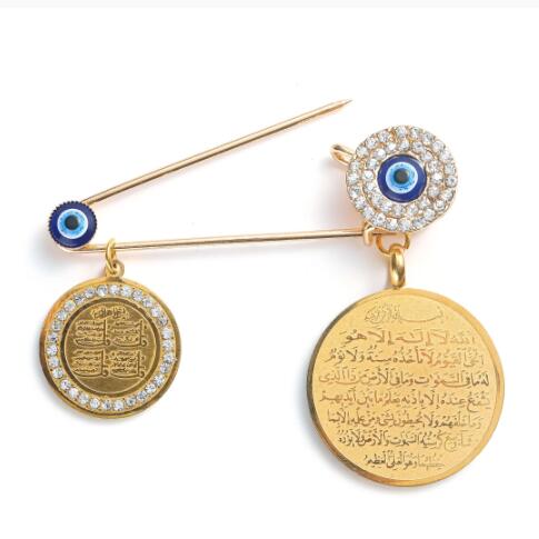Evil Eye Arabic Muslim Religious brooch pins