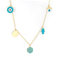 evil eye stylish pendant necklace