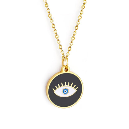evil eye stylish pendant necklace