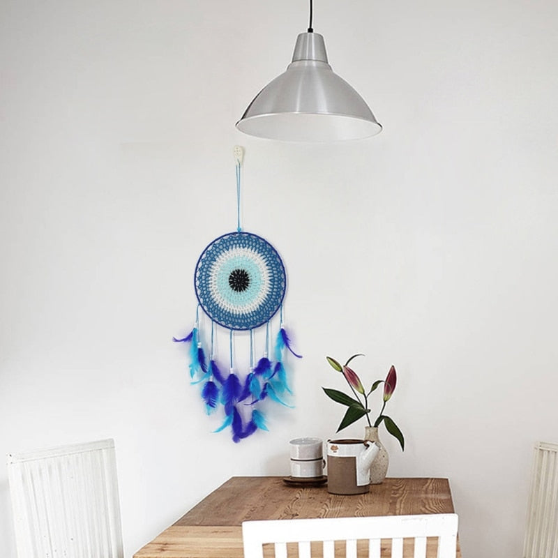 Evil Eye Dream Catcher For Wall Decor