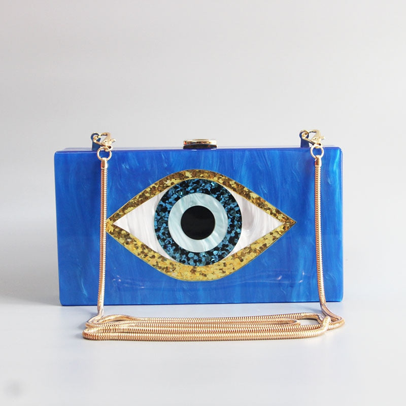 Colorful Evil Eye Shoulder Bags