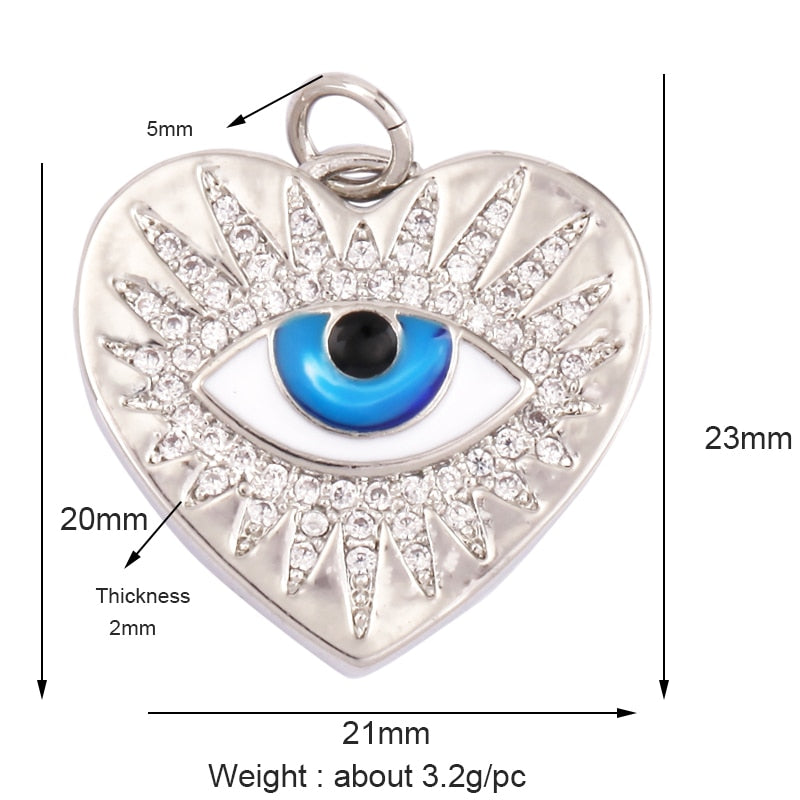 Evil Eye Charm Pendant