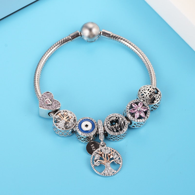 Evil Eye Silver Charms Creative beads