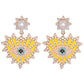 Cute Shape Evil Eye Drop Earrings