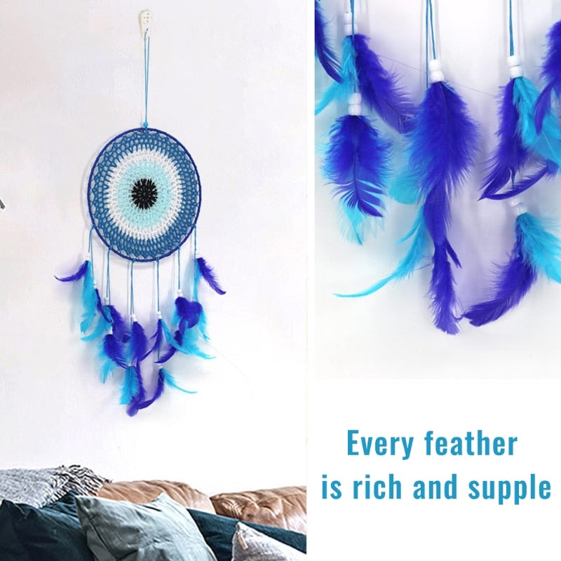 Evil Eye Dream Catcher For Wall Decor