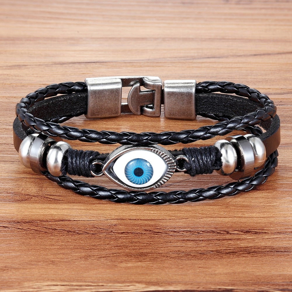 Evil eye deals bracelet for guys