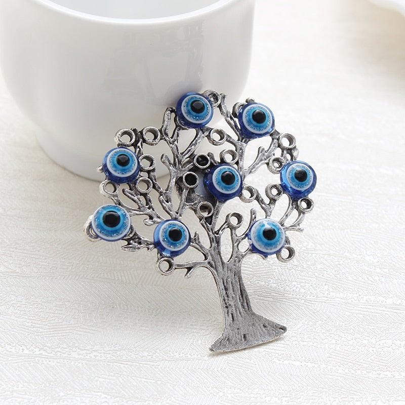 Turkish Evil Eye Tree for Home Decoration