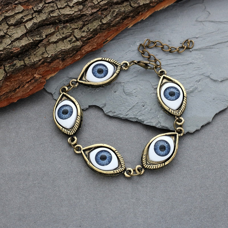 Vintage Evil Eye Bracelet For Women