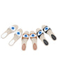 evil eye slide sandals