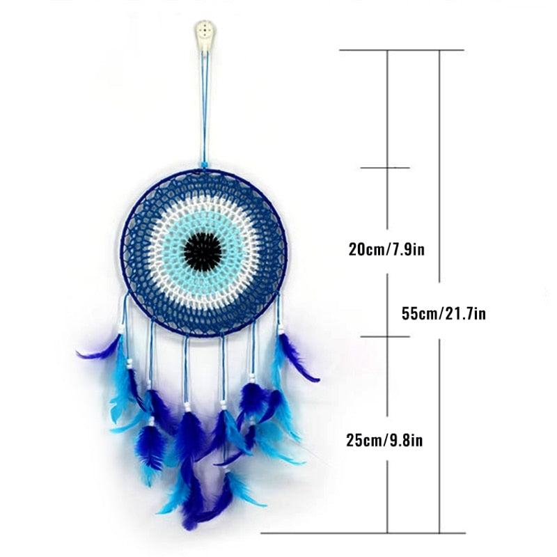 Evil Eye Dream Catcher For Wall Decor