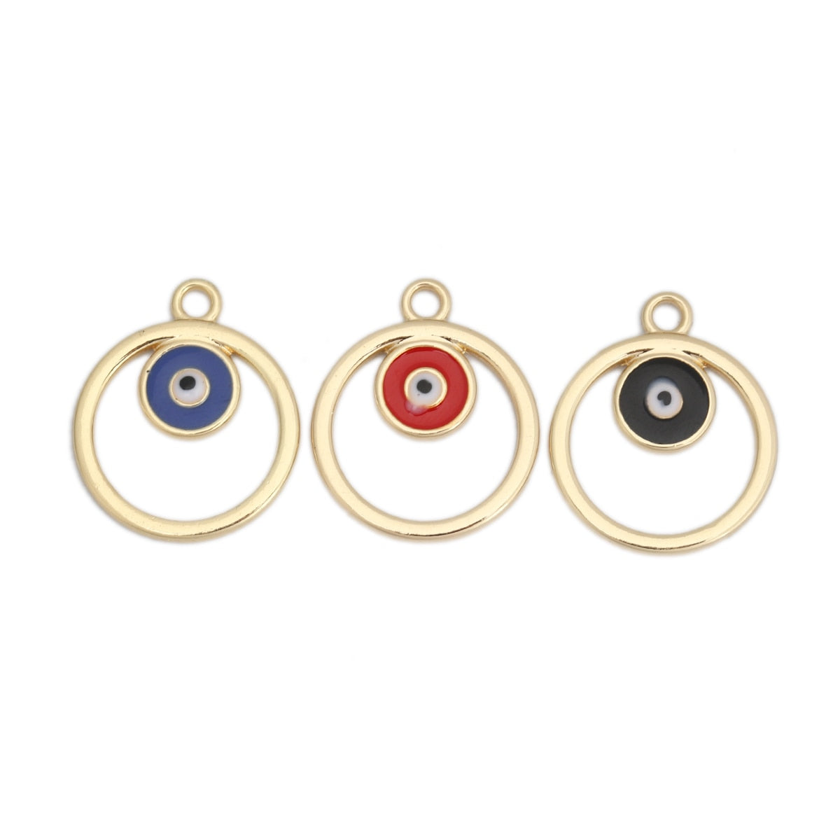 evil eye zinc alloy necklace