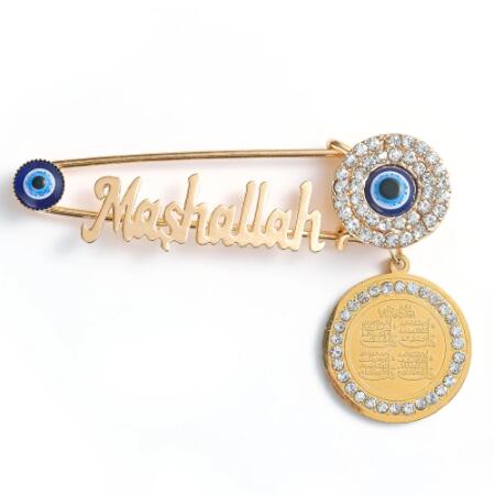 Evil Eye Arabic Muslim Religious brooch pins