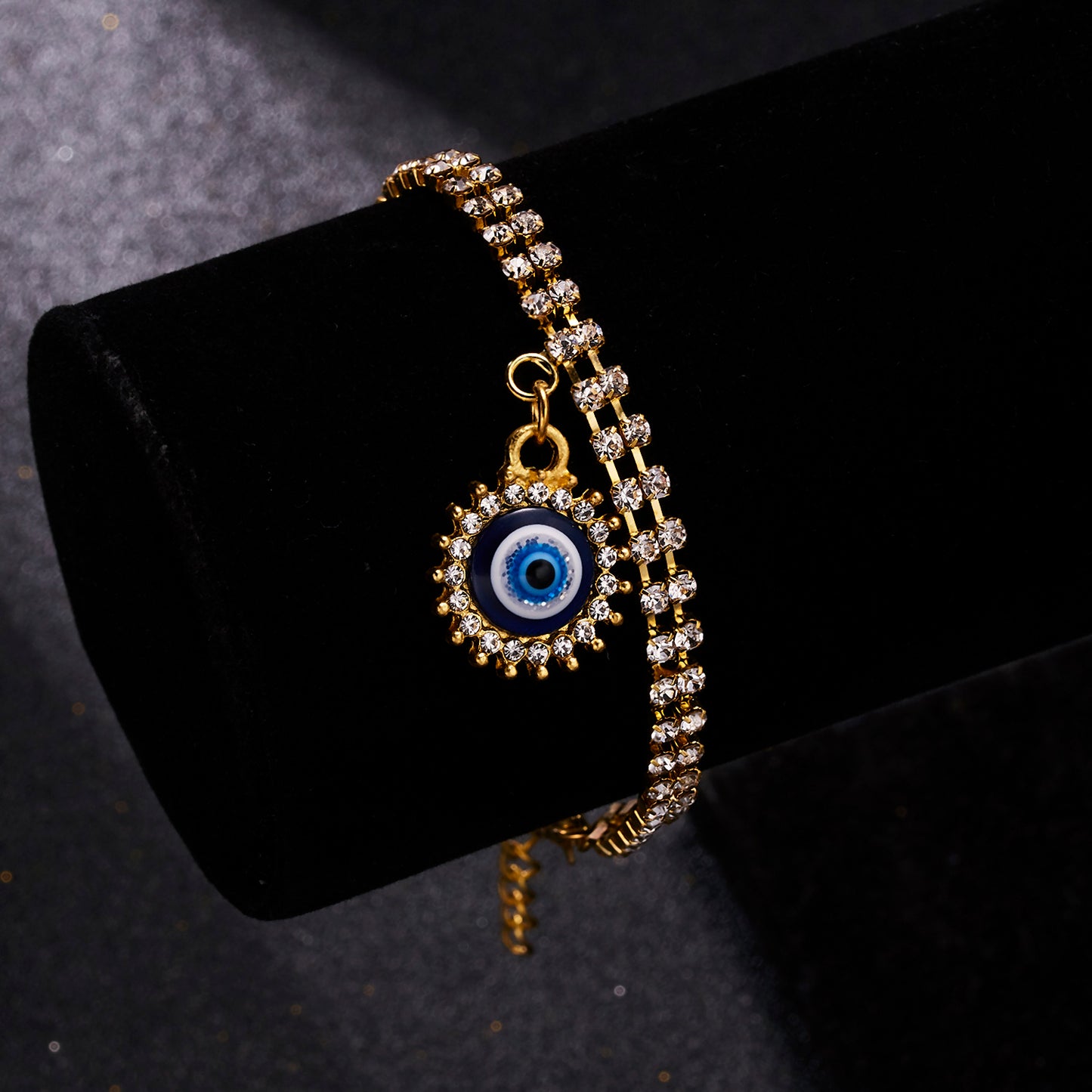 Evil Eye Golden Bracelet For Women