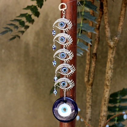 Lucky Blue Evil Eye Amulets Wall Hanging