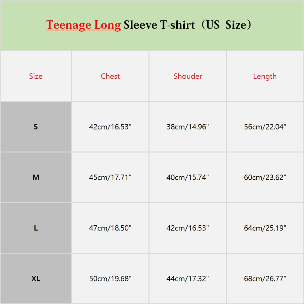 evil eye teen long sleeve shirt size