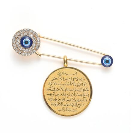 Evil Eye Arabic Muslim Religious brooch pins