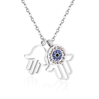 evil eye stylish pendant necklace