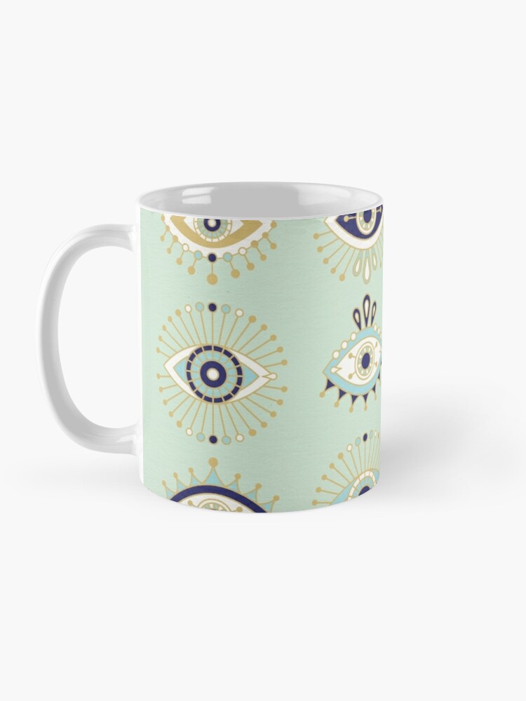 amulet evil eye coffee cup