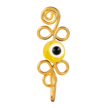 Evil Eye Steel Nose Cuff