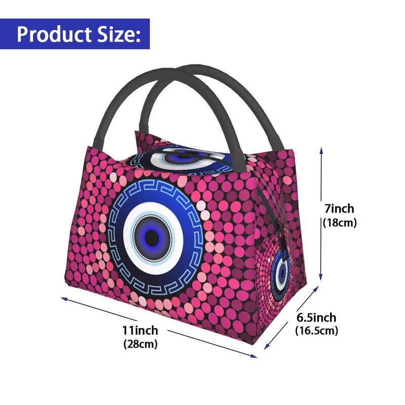 Evil Eye Lunch Bag for Picnics