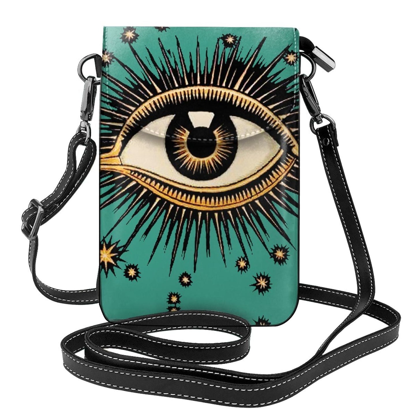 Evil Eye Women Leather Purse