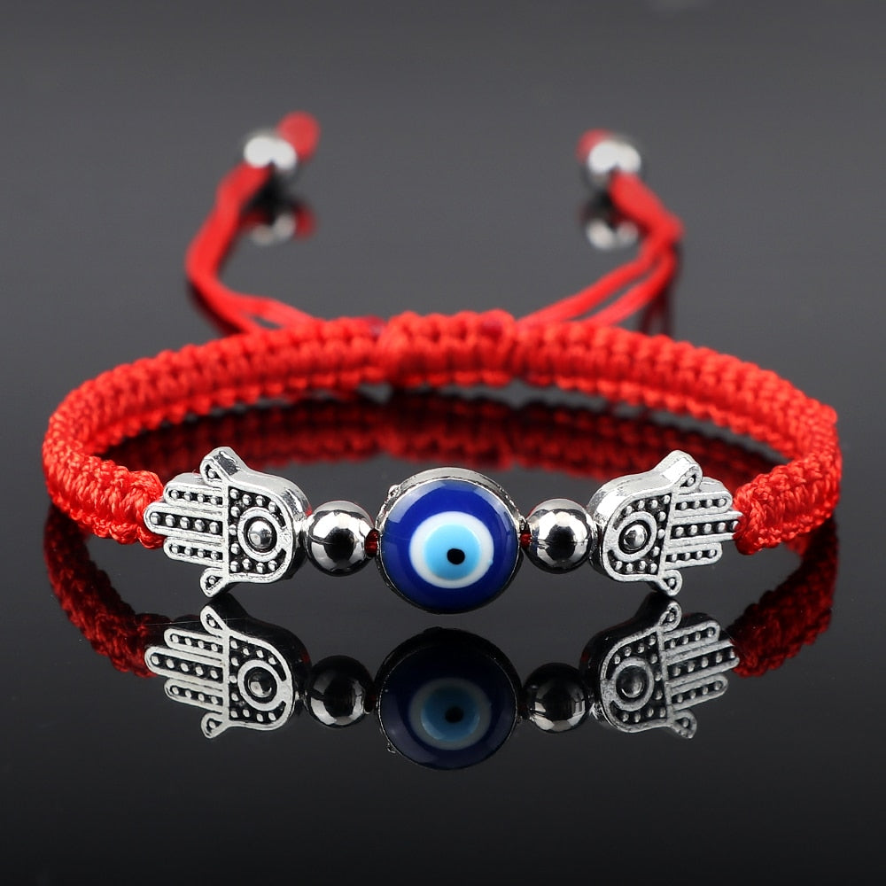 Hamsa Hand Thread Bracelet