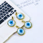 Evil Eye Metal Edge Pendants