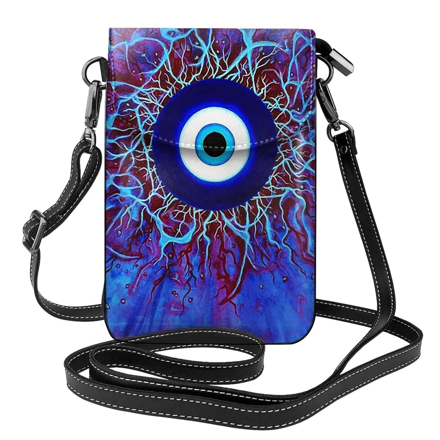 Evil Eye Women Leather Purse