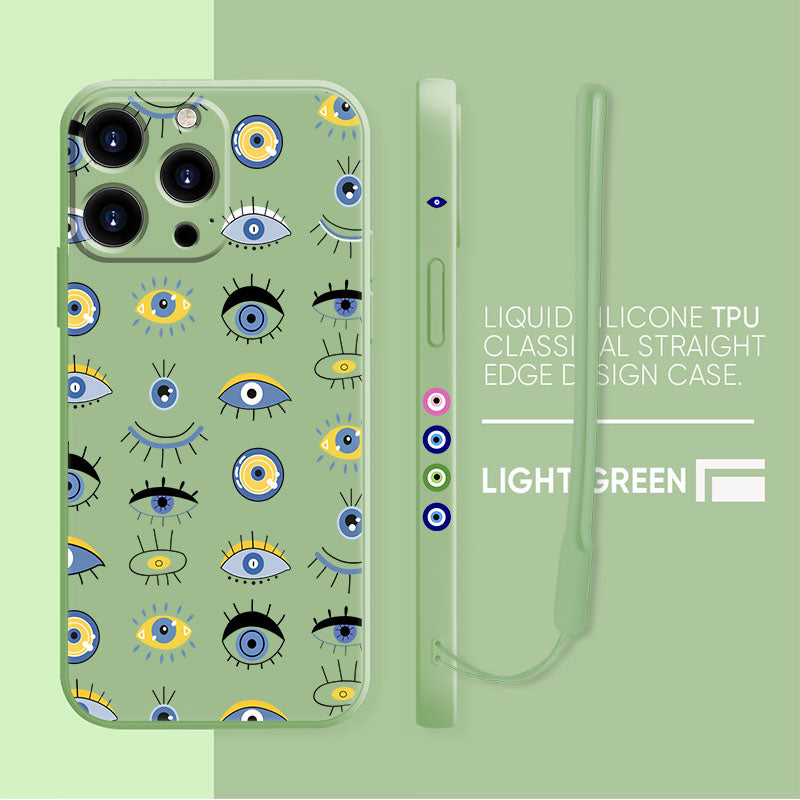 silicone evil eye case