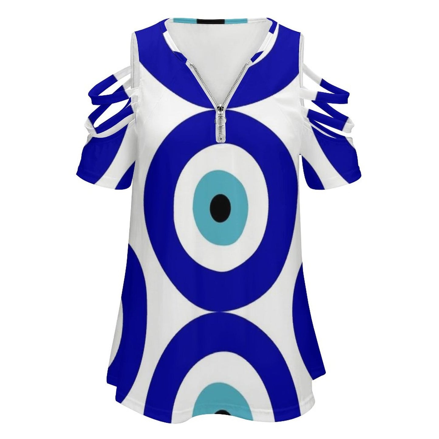 Evil Eye Printed Tops & Shirts