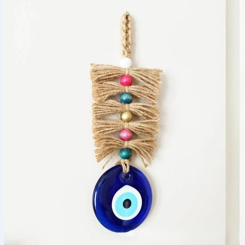 Evil Eye Beaded Wall Hanging - Best Gift