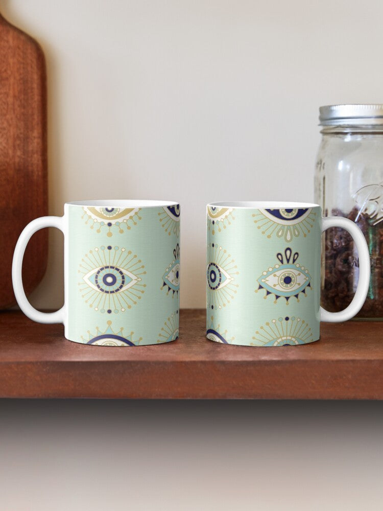 amulet evil eye coffee cup