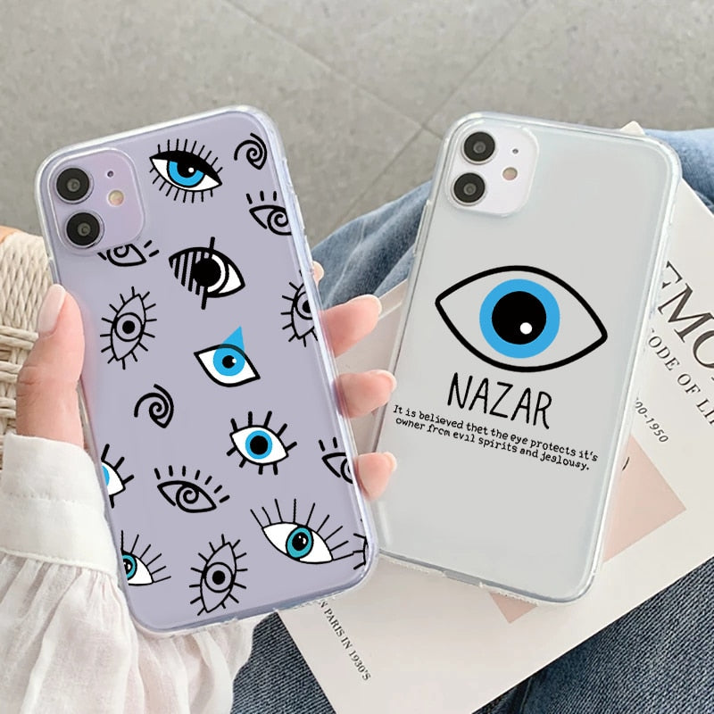 evil eye iphone case