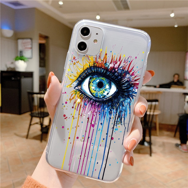 evil eye iphone case