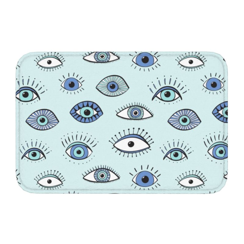 Evil Eyes of Protection Doormat