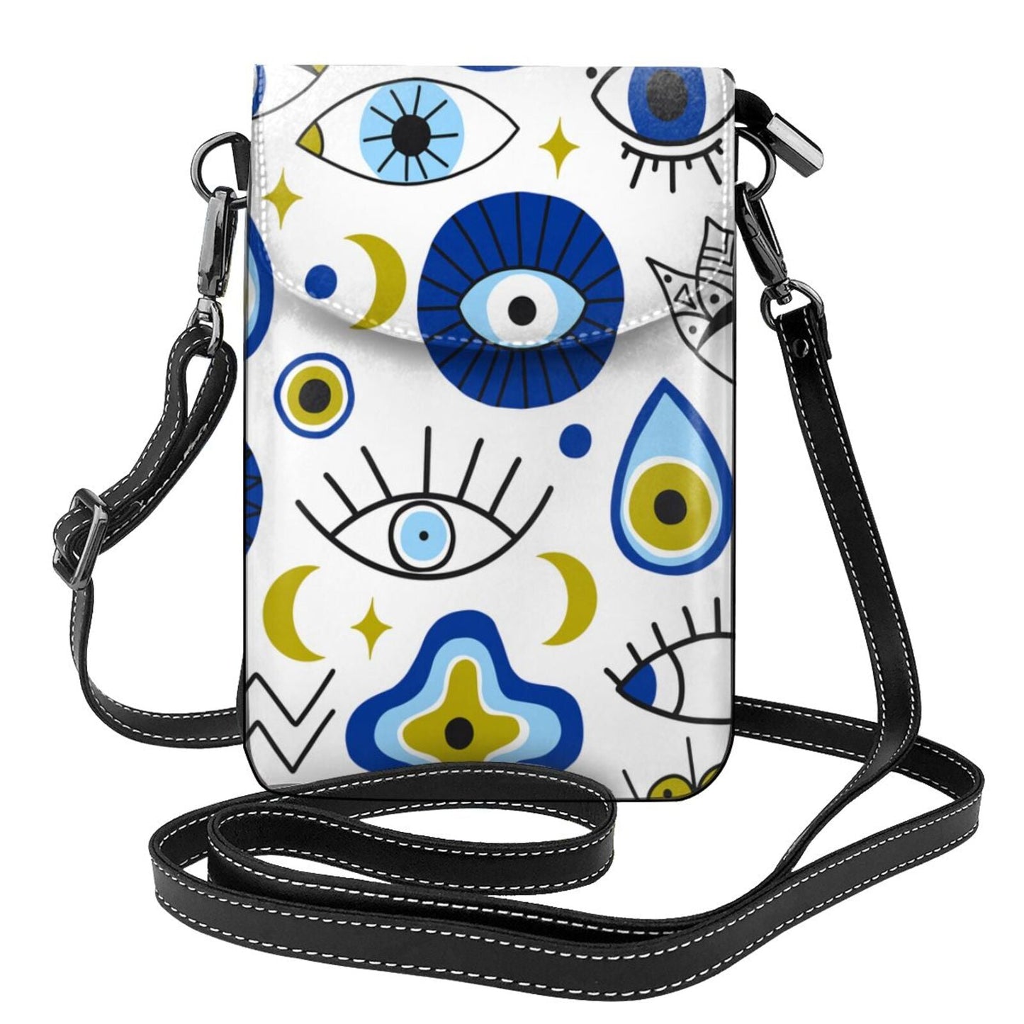 Evil Eye Women Leather Purse