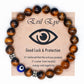 Turkish Evil Eye Precious Stone Bracelet